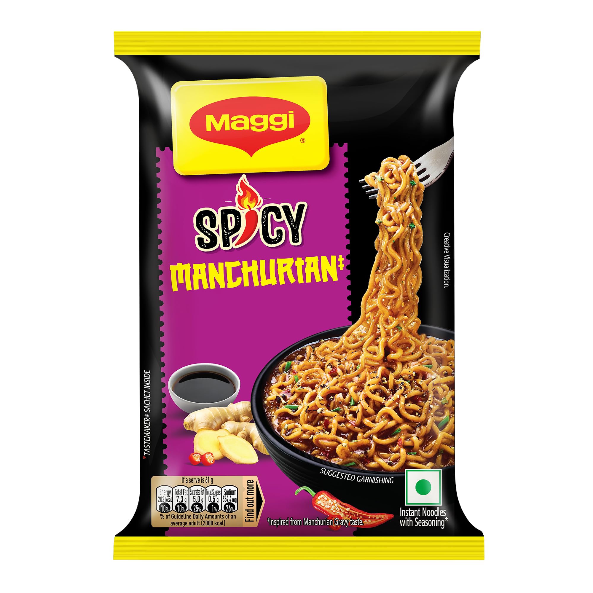 MAGGI Spicy Manchurian Instant Noodles, 61g