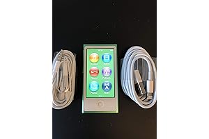 Versatile iPod Nano 7th Generation 16GB, Green: Complete Tech Bundle in Plain White Box