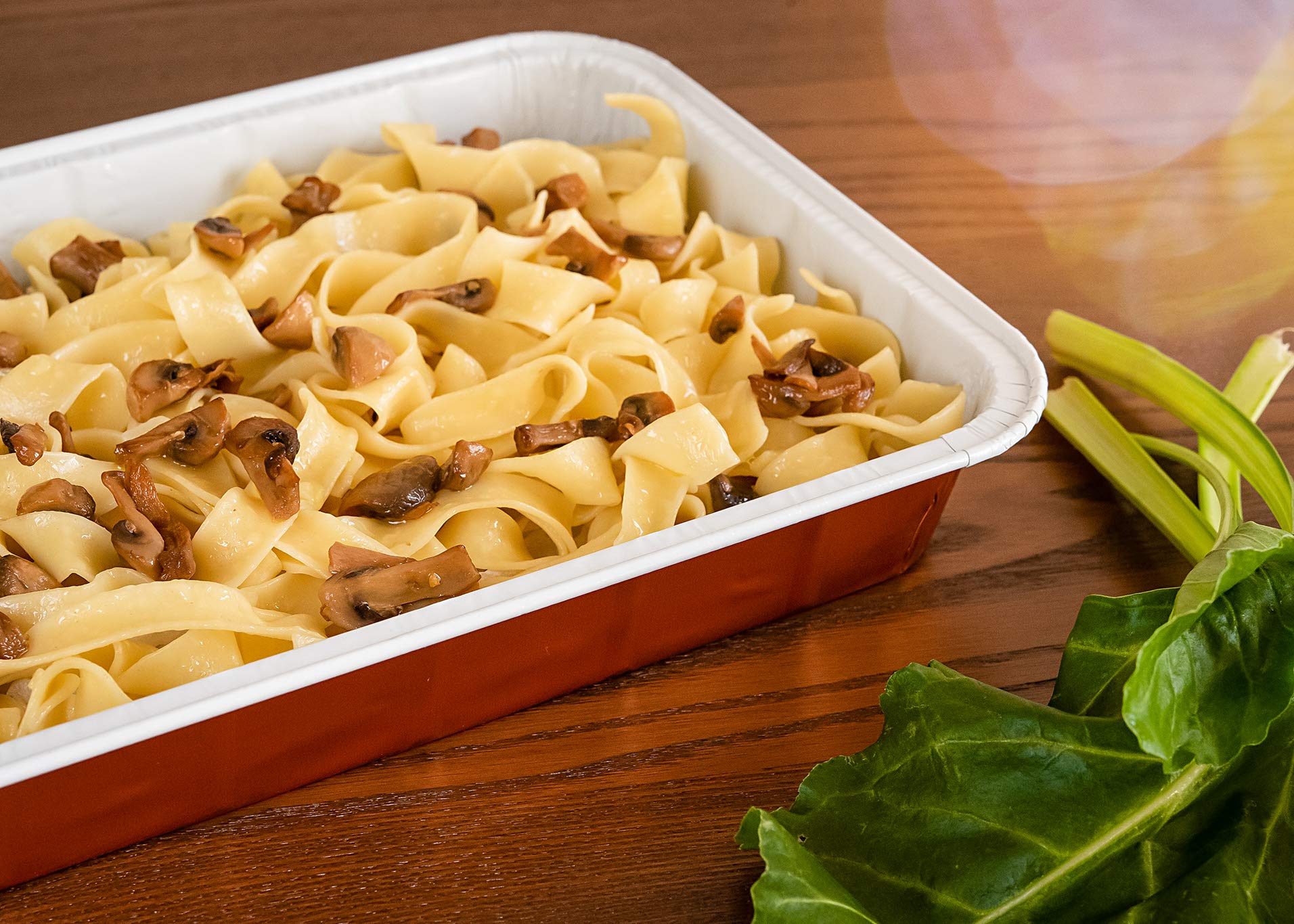 CONTITAL R2G Vaschette Alluminio Grandi 6 Porzioni | Contenitori Monouso Bianco/Rame, Teglie Forno e Microonde, Vassoi Asporto - 50 Pezzi