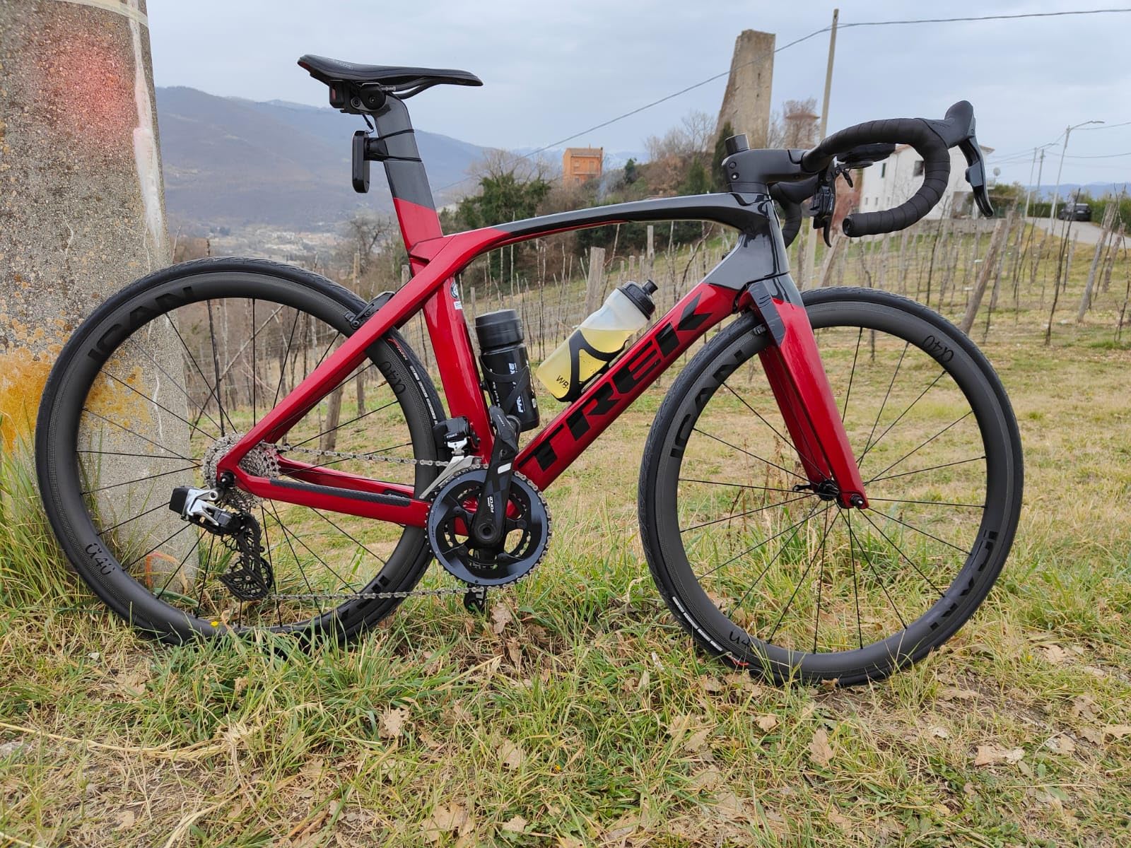 ICAN Alpha 35/40/50/55 Ruedas de Carbono 700C Bicicleta Carretera Clincher Tubeless Ready Rim Brake