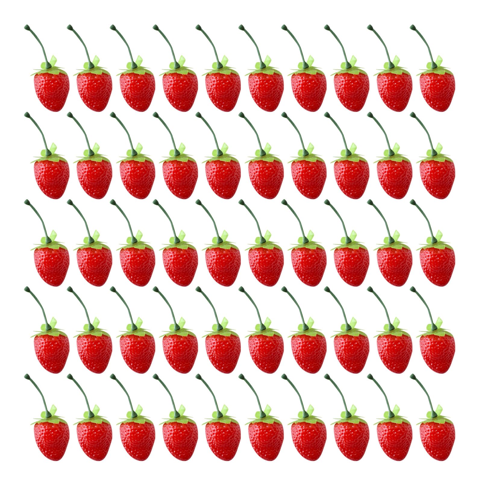 Xjdzineq Simulation Strawberry Fake Fruit Model Artificial Kitchen Party Decoration Realistic Decorative Fake Artificial Strawberry Decorations