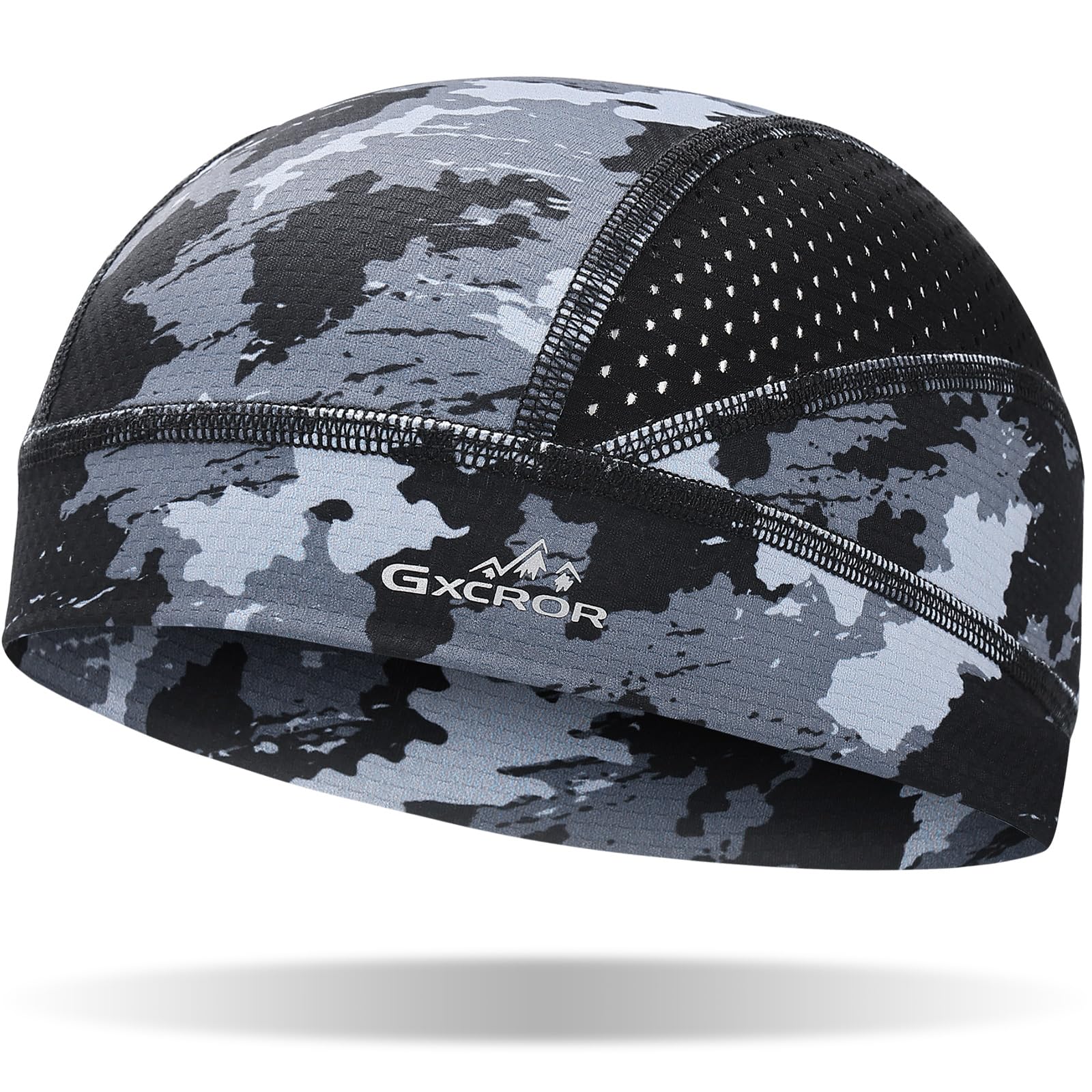 GXCROR Cooling Skull Cap for Men Women Sweat-Wicking Breathable Mesh Liner for Helmets, Summer Cycling Motorcycle