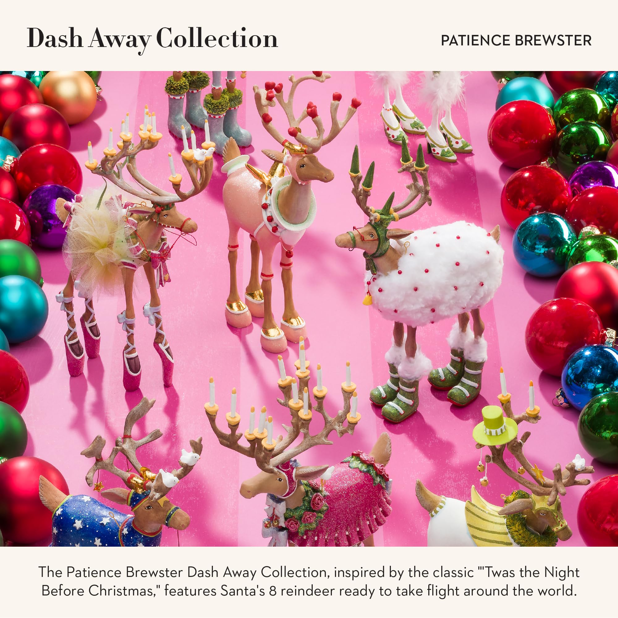 Amazon.co.jp: MacKenzie-Childs Patience Brewster Dash Away Dasher