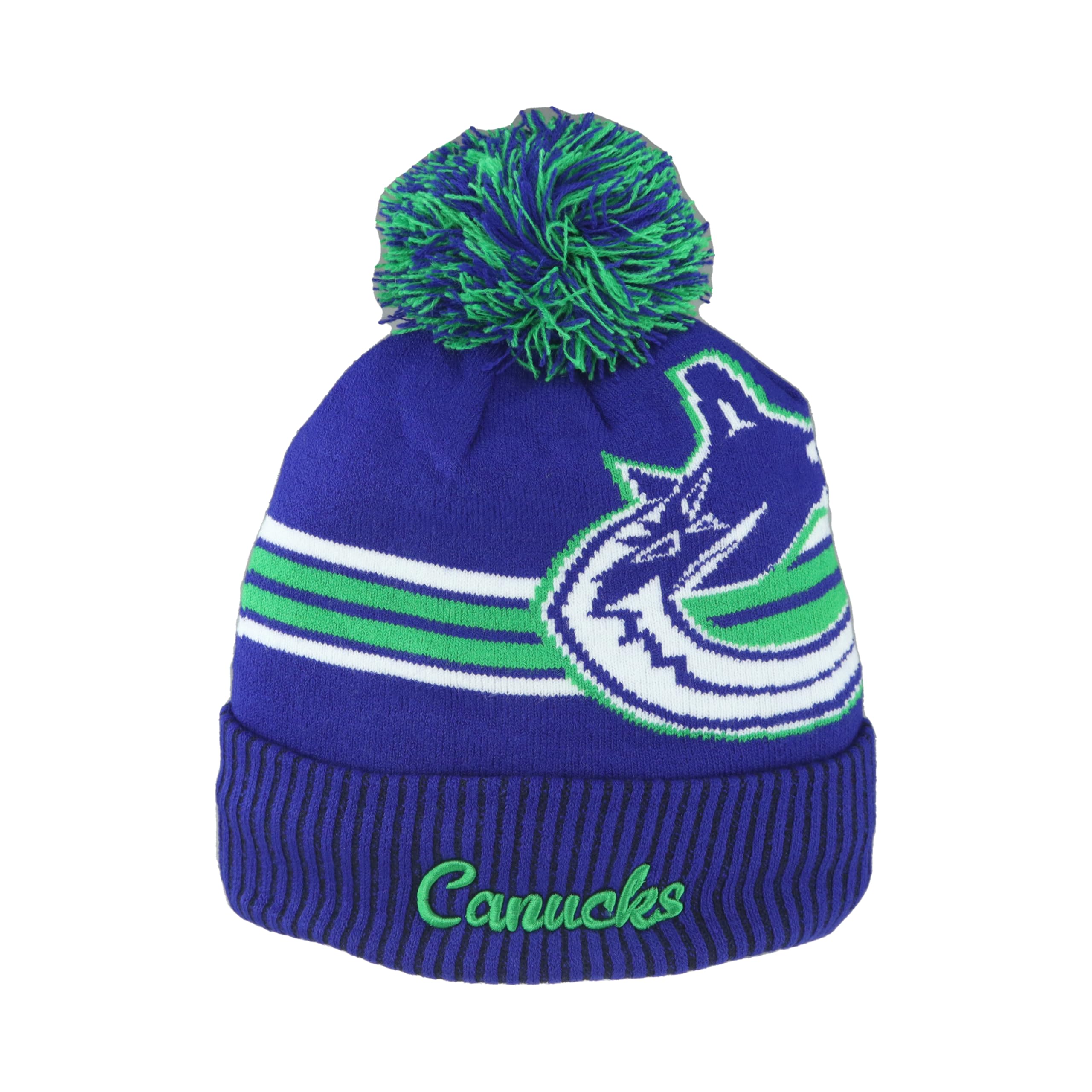 ZHATS NHL Unisex-Adult NHL Officially Licensed Beanie Pom Rush