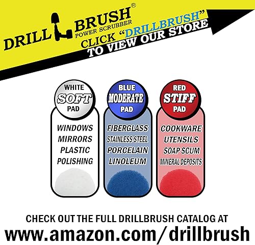 Miniatura 3 de Cepillo de taladro - Suave - Algodón - Cono - Pulidor de búfer - Pulidor de coche - Rueda de pulido - Pulidor - Metal - Cromo - Acero inoxidable -
