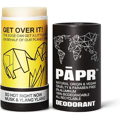 PAPR - Nature Powered, Clinically Proven, All Natural Deodorant in Zero Waste Paper Packaging (So Hot Right Now)