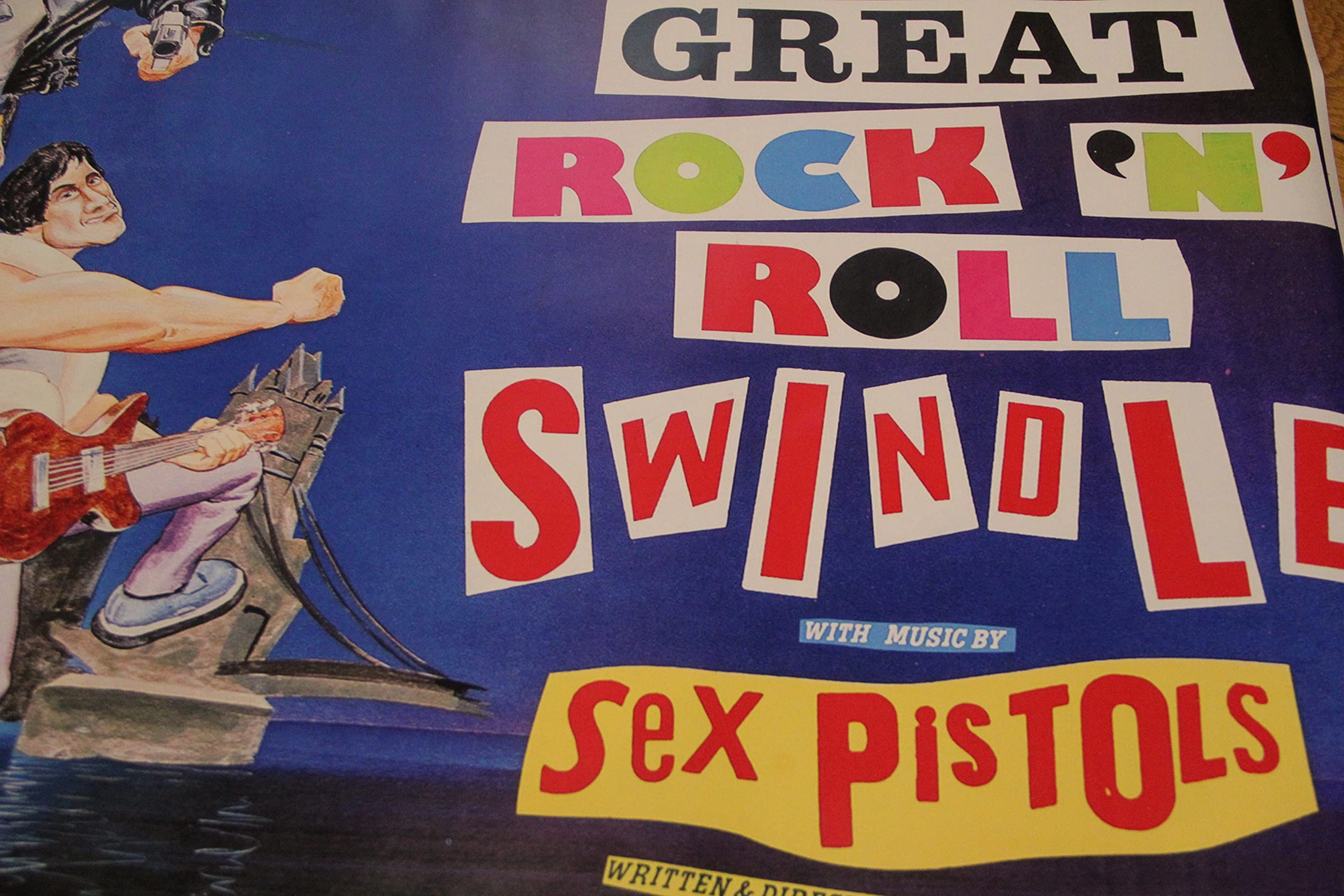 Sex Pistols Quad UK Repro Print Poster Music Sex Pistols 30 x 40