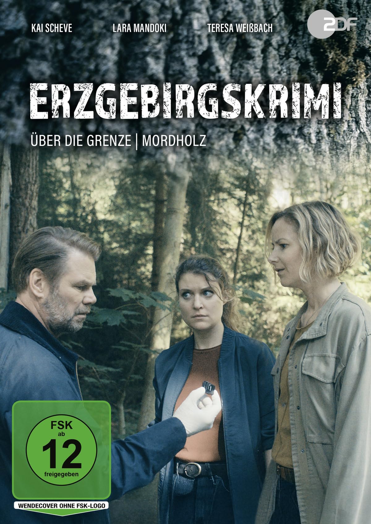 DVD Erzgebirgskrimi de S. Jahreis: episodios Über die Grenze y Mordholz en alemán