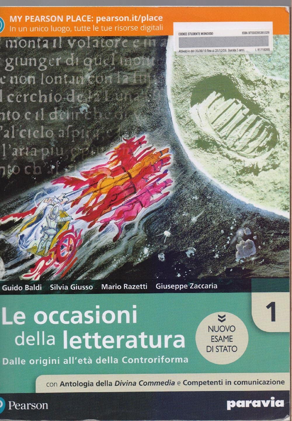 Le occasioni della letteratura. Con Antologia. Ediz. nuovo esame di Stato. Per le Scuole superiori. Con e-book. Con espansione online (Vol. 1)