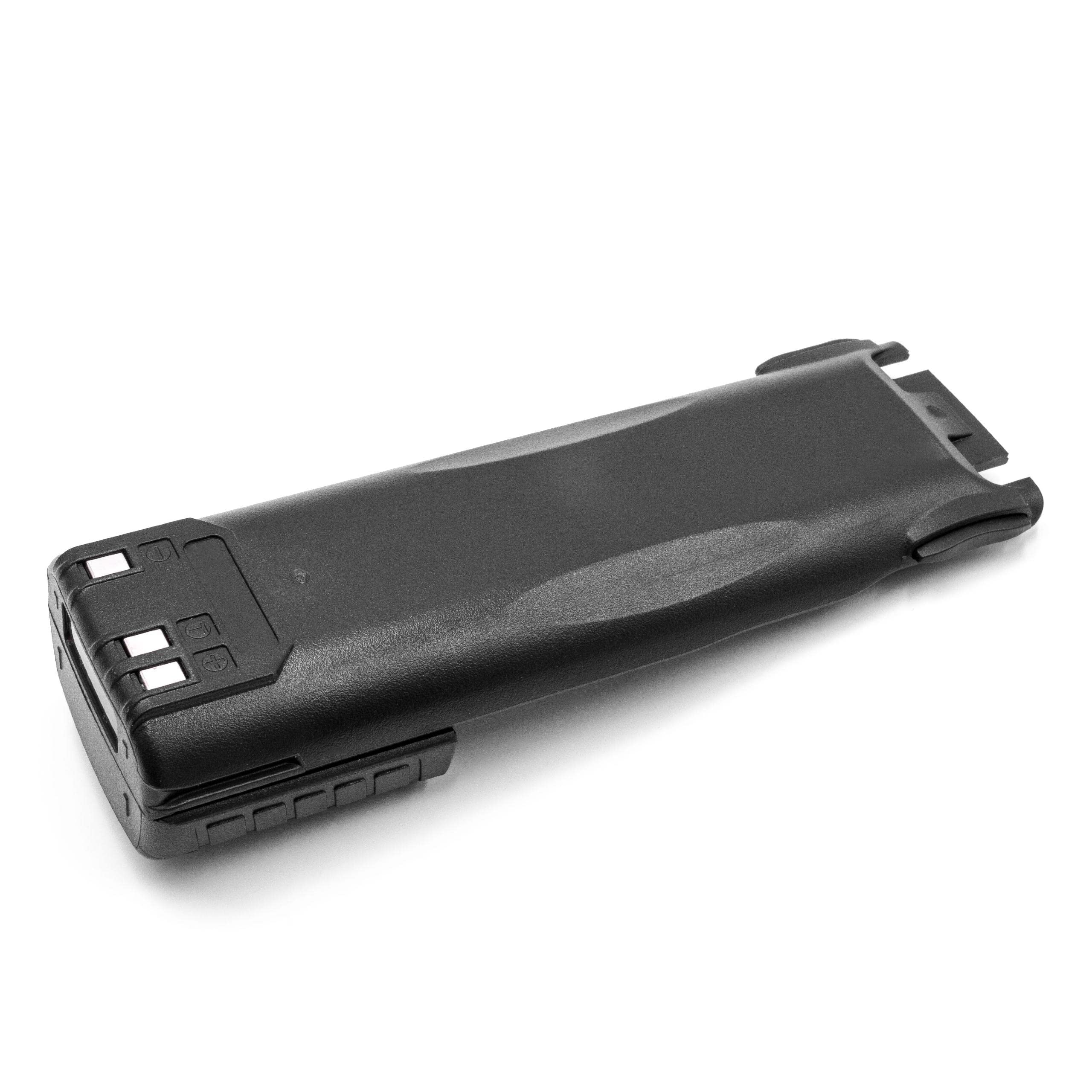 vhbw Akumulator kompatybilny z Baofeng UV-82L, UV-8R, UV-82C, UV-82X, UV-8D, UV-82HP, UV-82, UV82, krótkofalówką (3800 mAh, 7,4 V, litowo-jonowa)