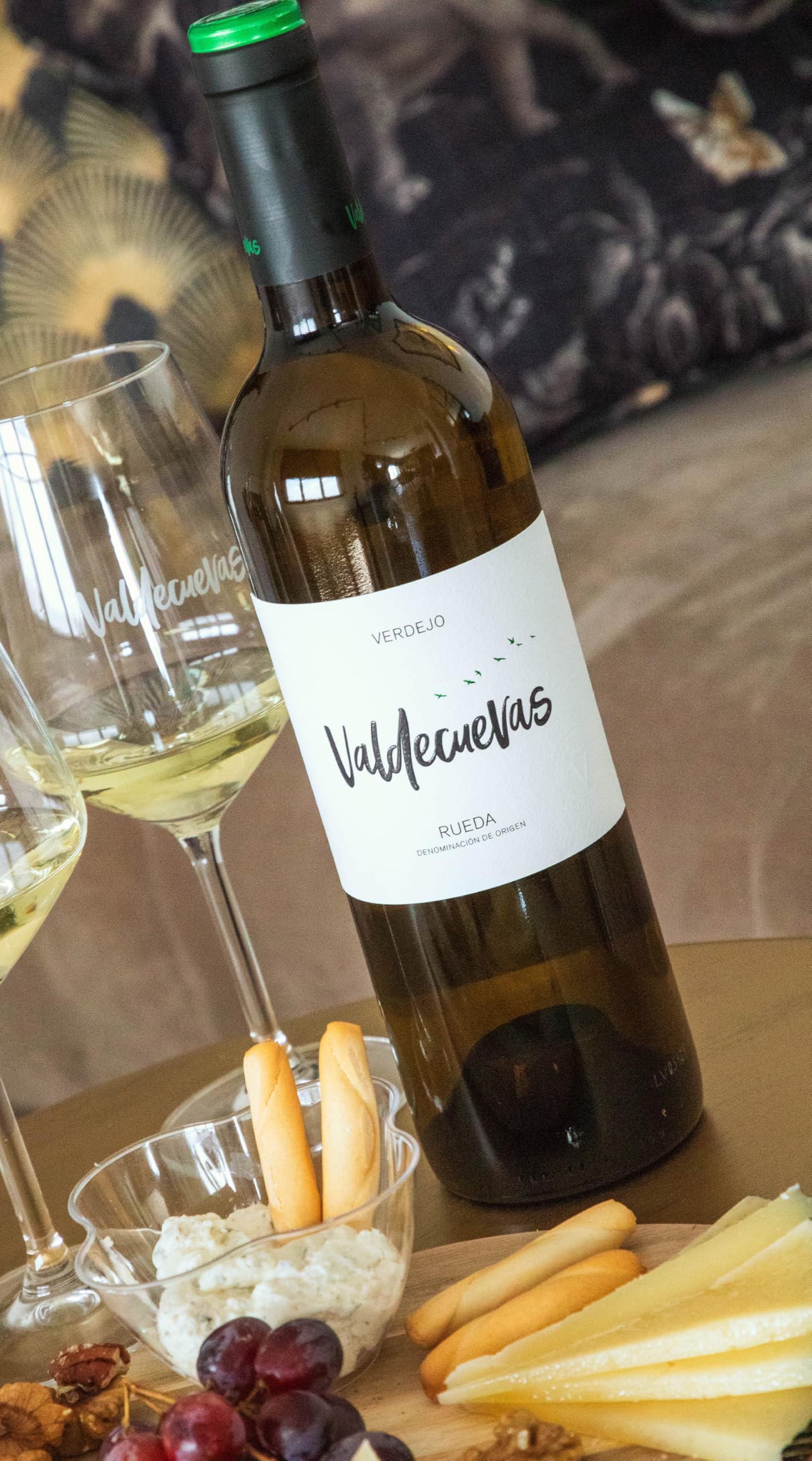 Añada Valdecuevas Verdejo, Caja de 3, Vino Blanco, 750 ml x3 D.O RUEDA