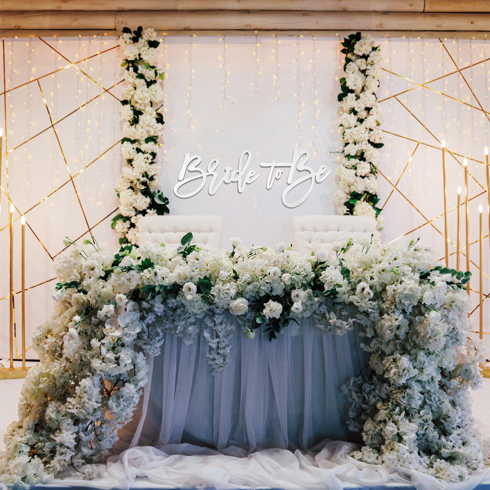 Cartello Bride to Be, decorazioni per addio al nubilato
