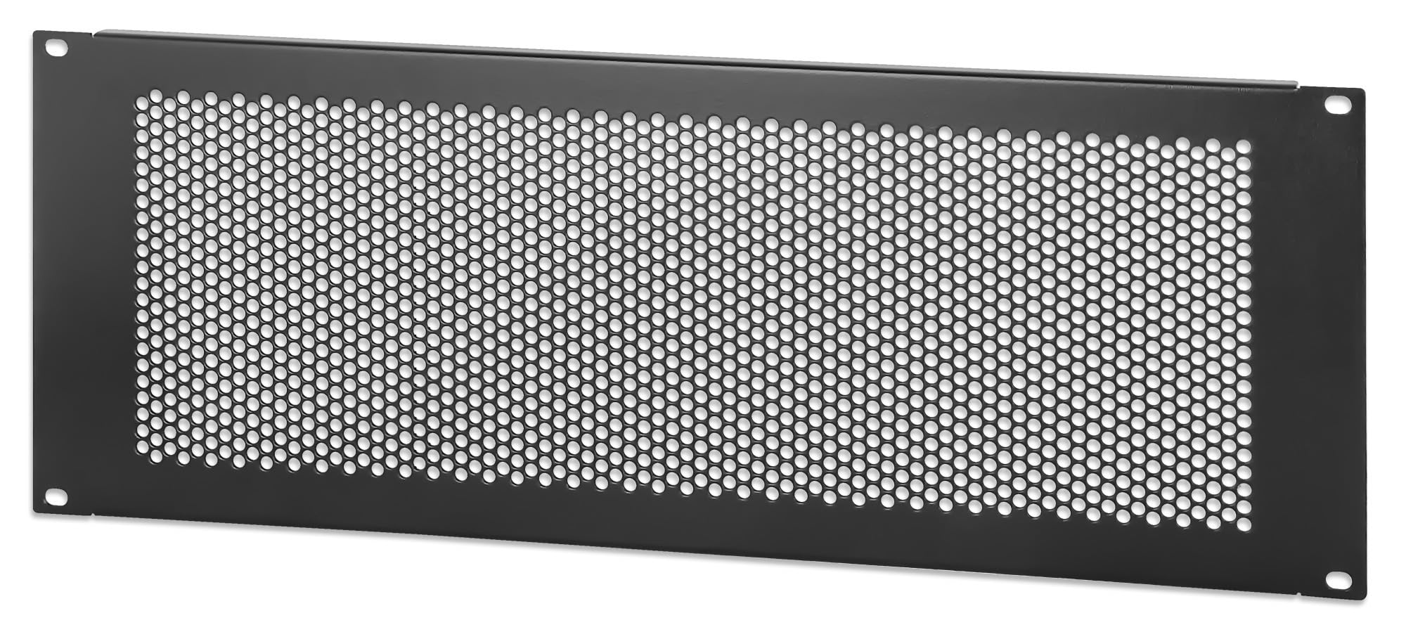 Intellinet 19” Vented 4U Blank Rack Mount Panel Spacer with Venting for 19in Server Rack Enclosure or Network Cabinet-3 Yr Warranty-716321