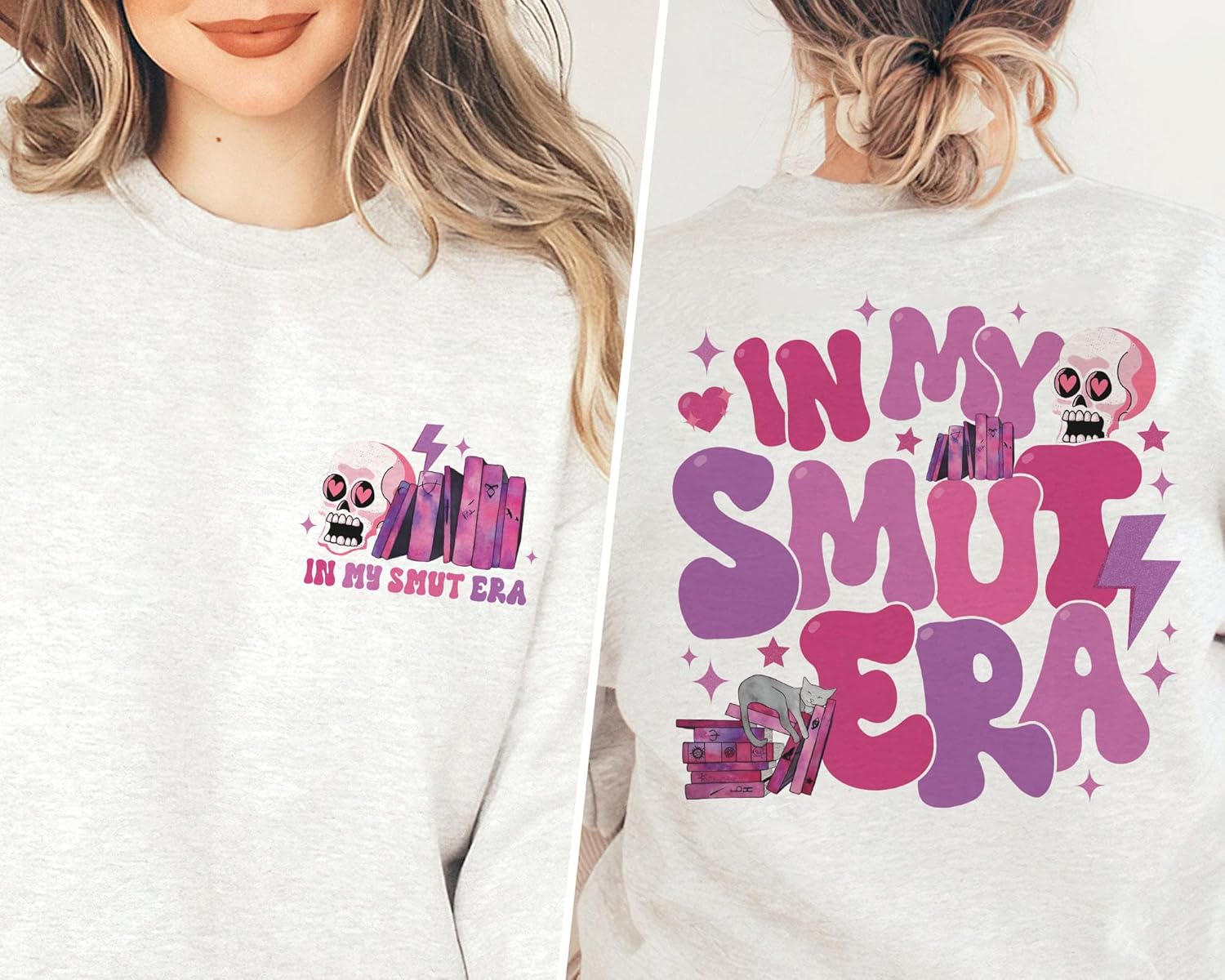 in My Smut Era Sweatshirt - Dark Romance Book Lovers Reading Sweatshirt