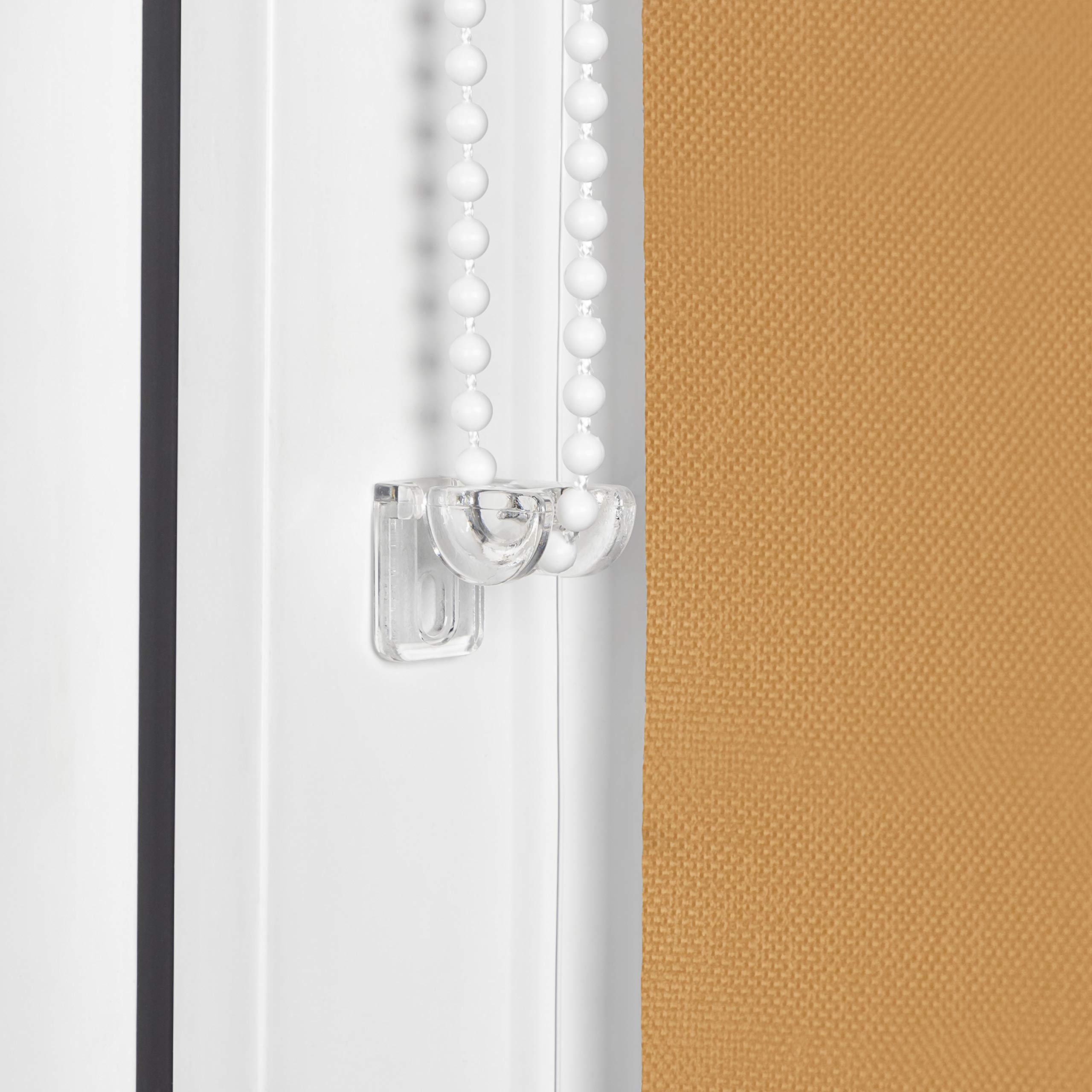 ROLLMAXXX Tenda a rullo oscurante senza foratura Bianco | Tenda termica Klemmfix per finestre e portefinestre, Con comando a catena, oscurante e termoisolante, Misura a scelta