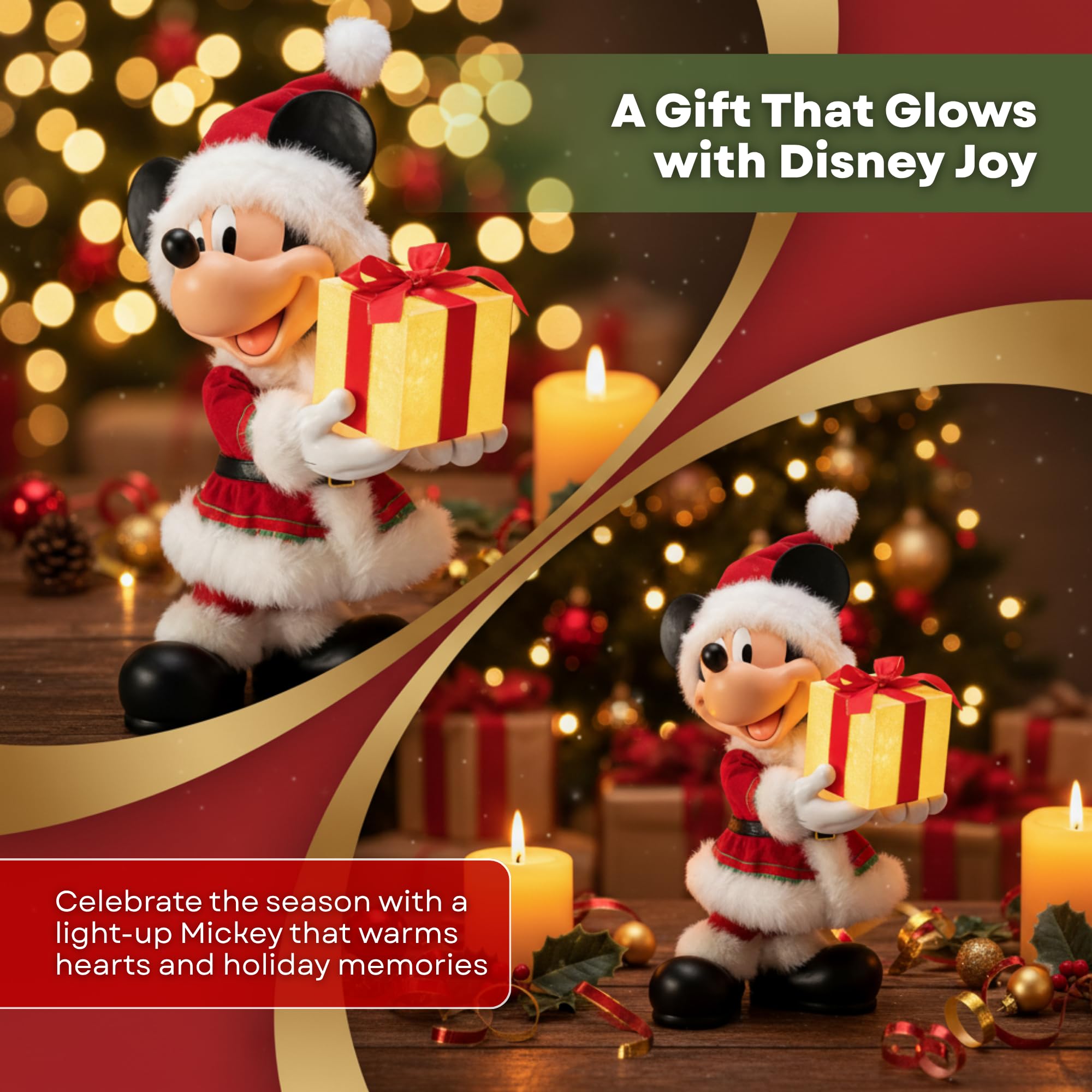 Amazon.com: Department 56 Disney Mickey Mouse Figurine – 17