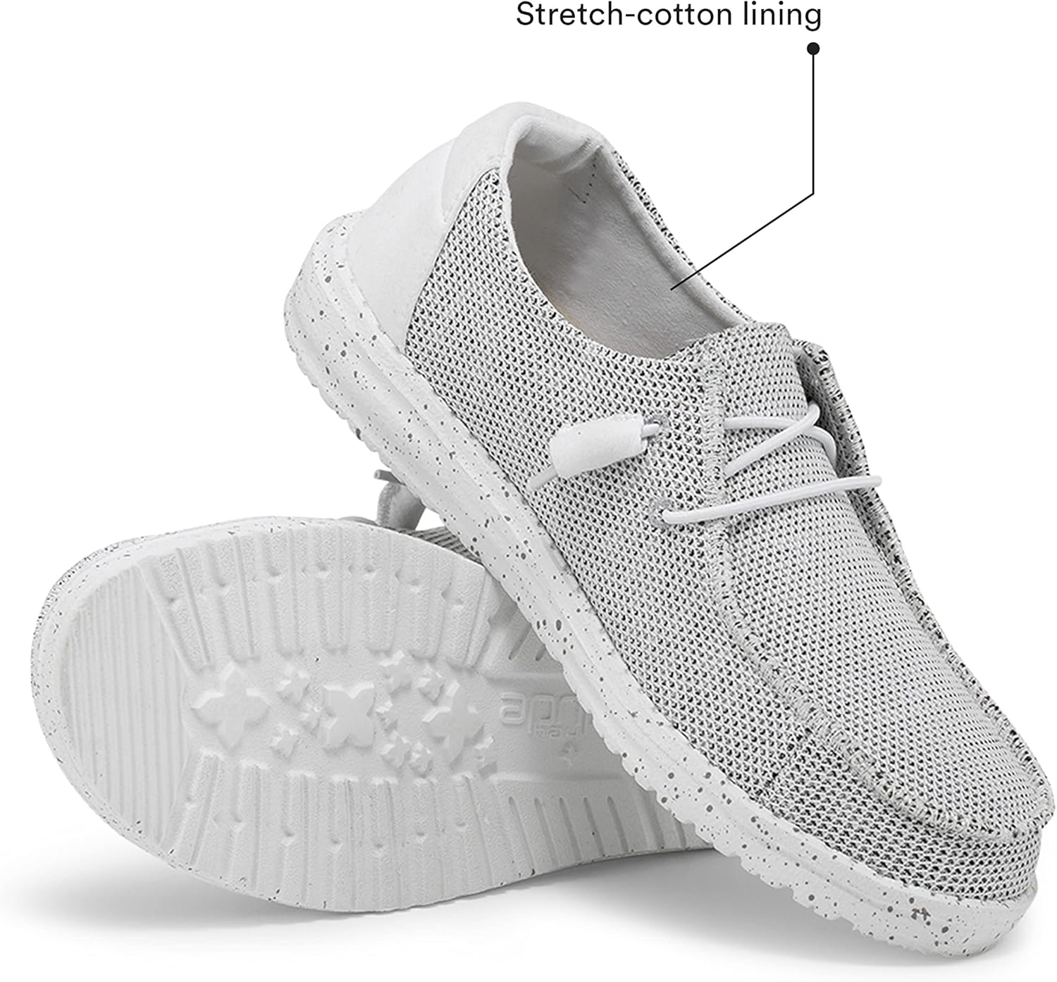 Hey Dude Women's Wendy Canvas | Womens Shoes | Womens Lace Up Loafers | Comfortable & Light-Weight 8 Chambray Aqua