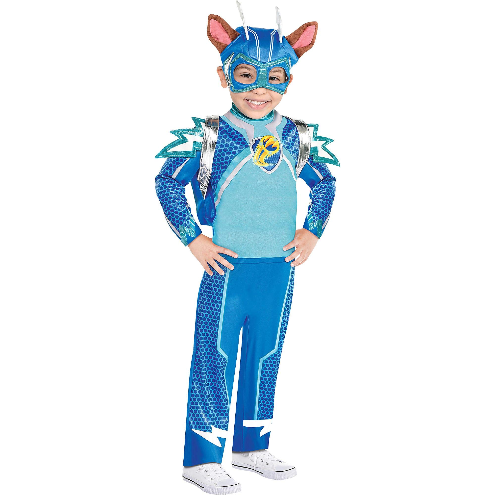 Buy Party City PAW Patrol Chase Light Up Costume for Boys, Mighty Pups