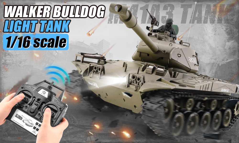 ヘンロン1/16ラジコンM41A3戦車 Amazon.co.jp: ヘンロン 7.0 ver 2.4GHz 1/16 戦車ラジコン