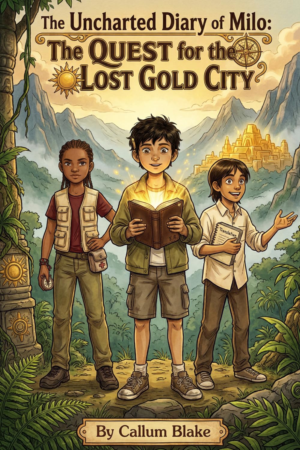 The Uncharted Diary of Milo: The Quest for the Lost Gold City