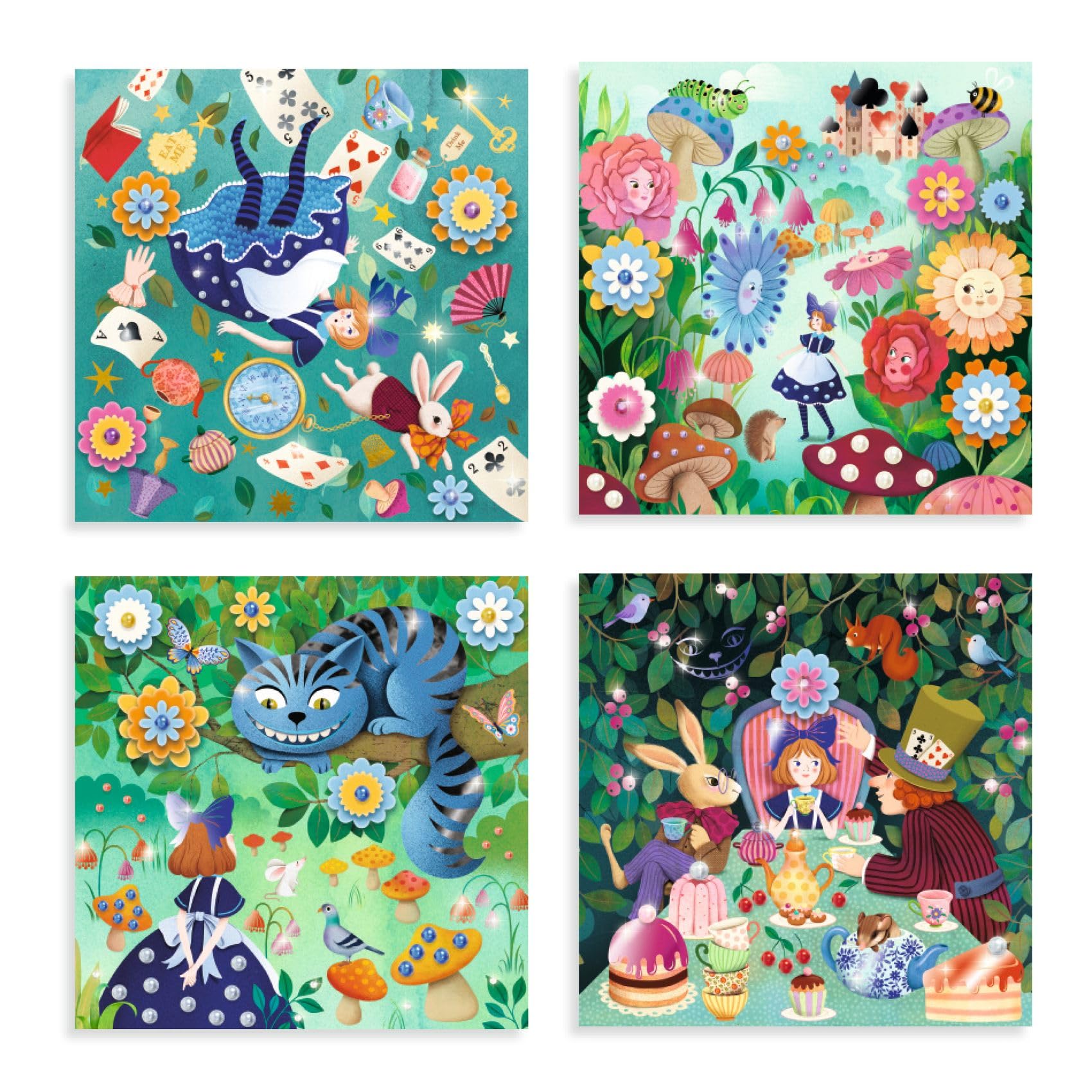 Djeco Multicoloured Au Pays Des Merveilles Creative Kit