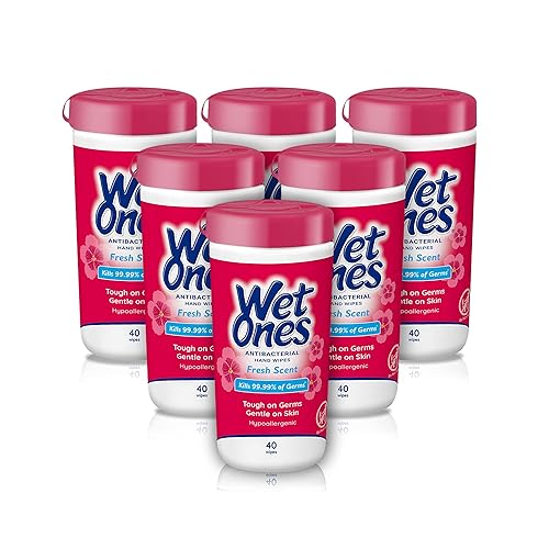 Wet Ones Toallitas de manos antibacterianas, toallitas de aroma fresco | Toallitas antibacterianas, toallitas desinfectantes de manos, toallitas Wet