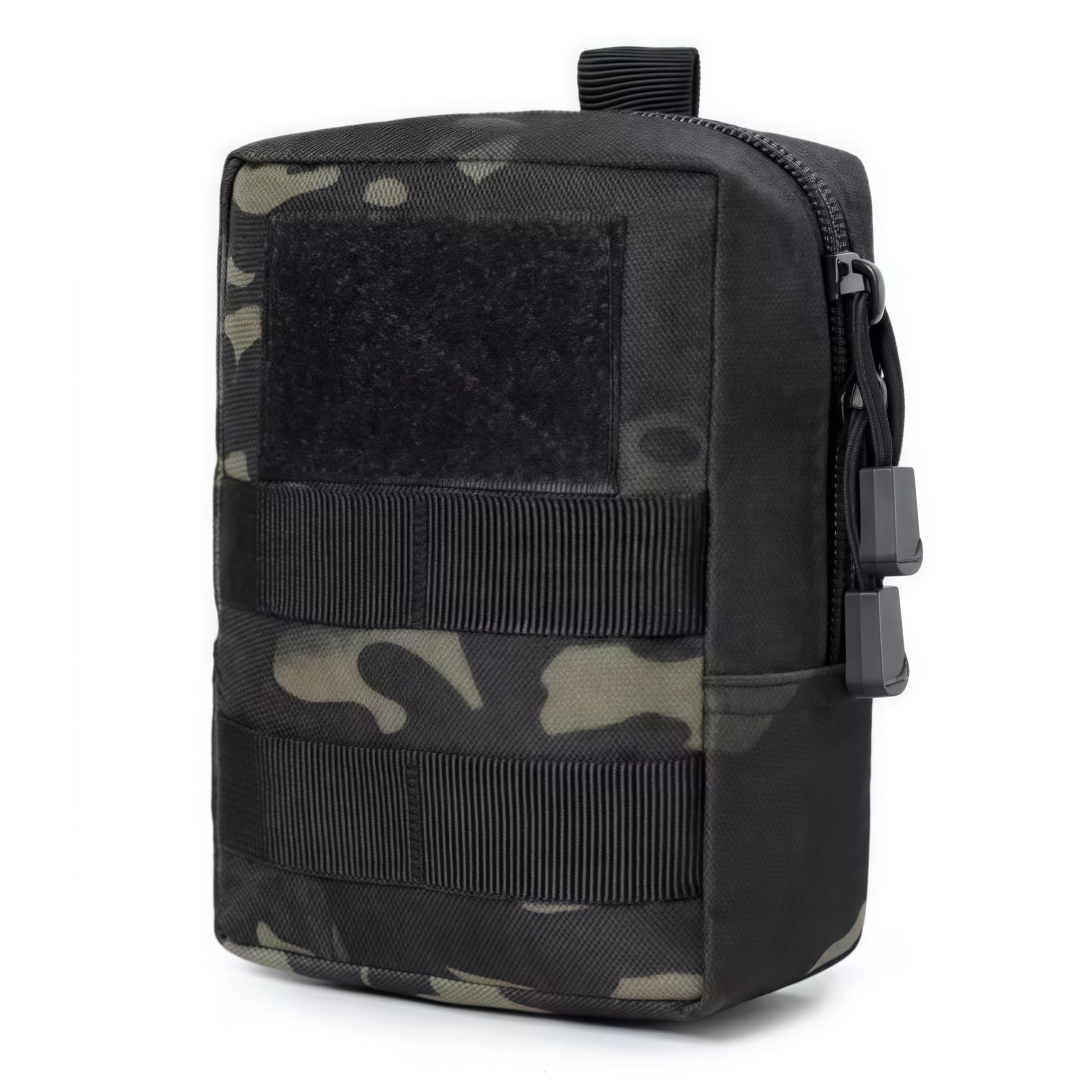 Lightweight 600D Nylon Daily Carry MOLLE Waist Pack - Compact Tactical Pouch for Outdoor, First Aid & Gear (BCP)