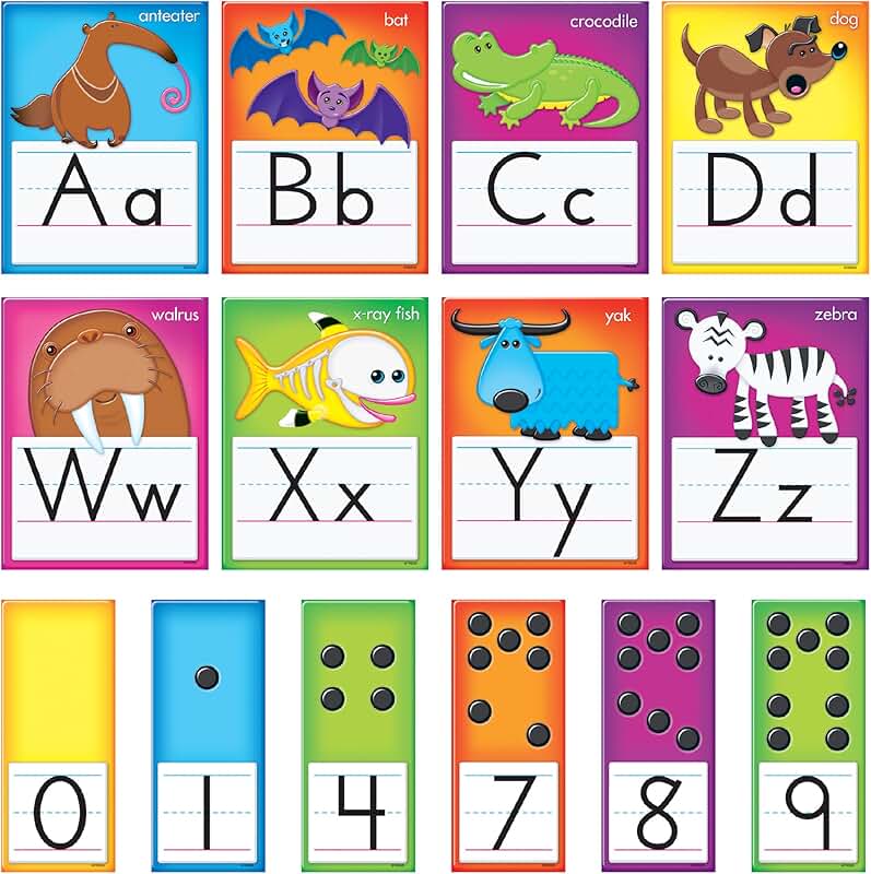 amazoncom alphabet letters for bulletin boards