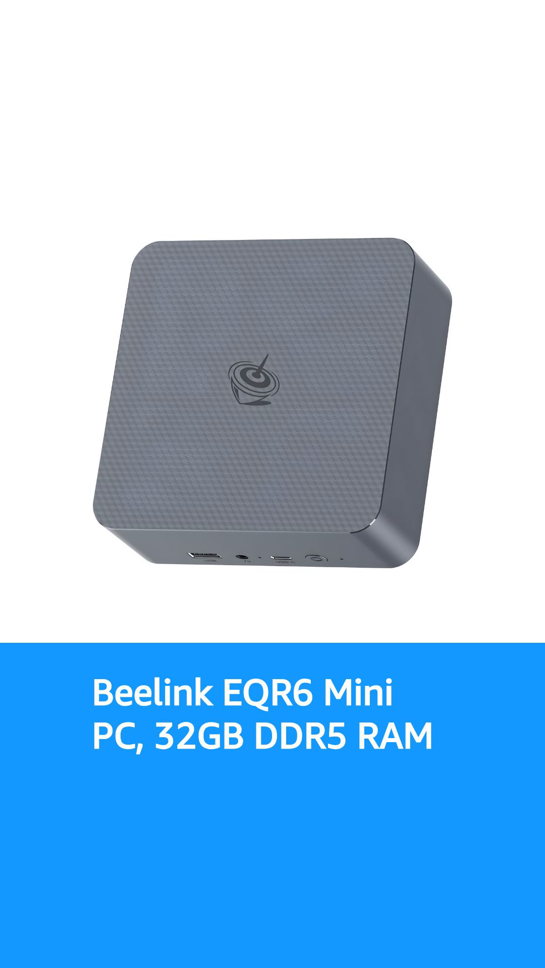 Beelink EQR7 Mini PC, AMD Ryzen 5 7535U(6nm, 6C/12T) up to 4.55GHz