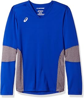 ASICS Unisex Kids Jr. Decoy Long Sleeve Jersey (Pack of 1)