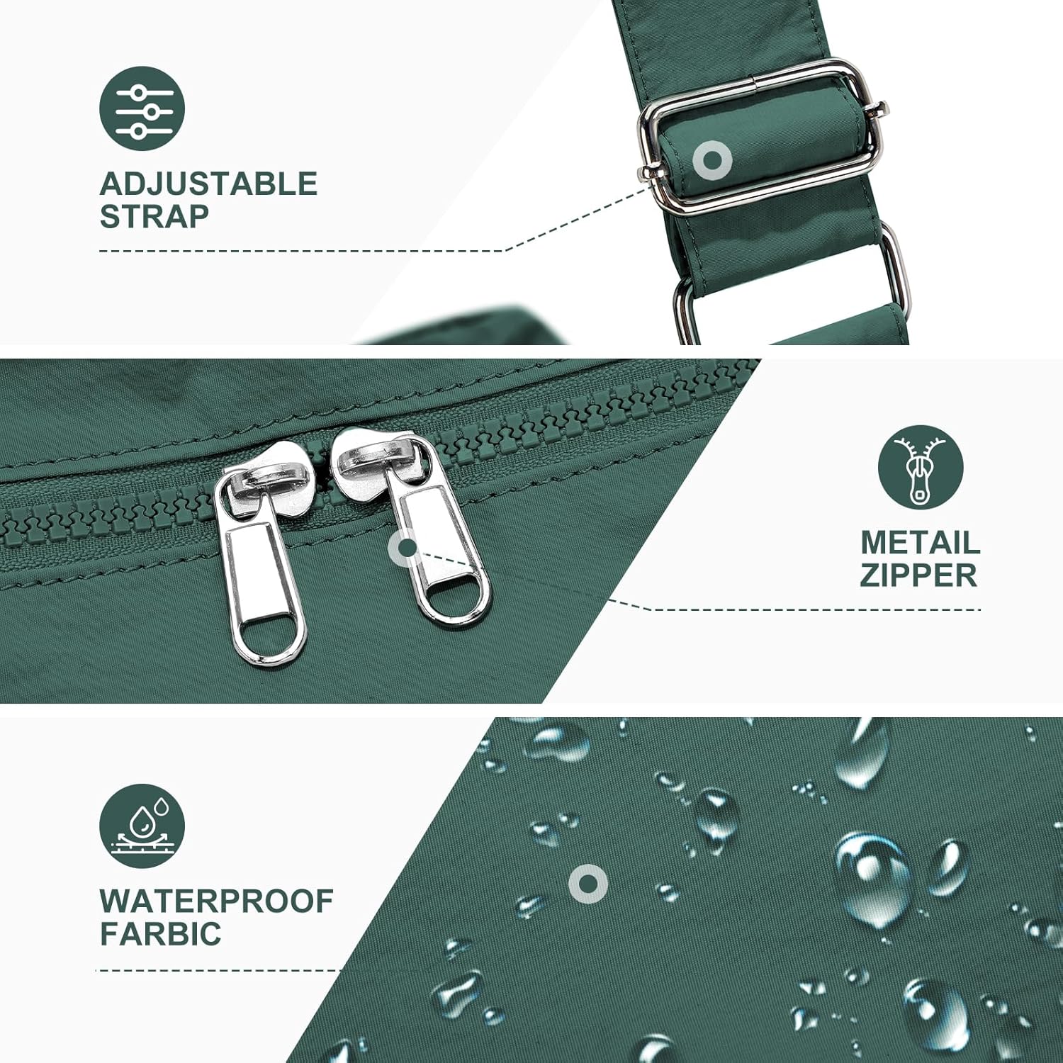 Small Gym Bag for Women Lightweight Carry on Gym Tote Bag, Workout Sport Duffle Bag with Shoe Compartment,Crossbody Shoulder Travel Bag for Swim, Yoge, Dance - Image 5