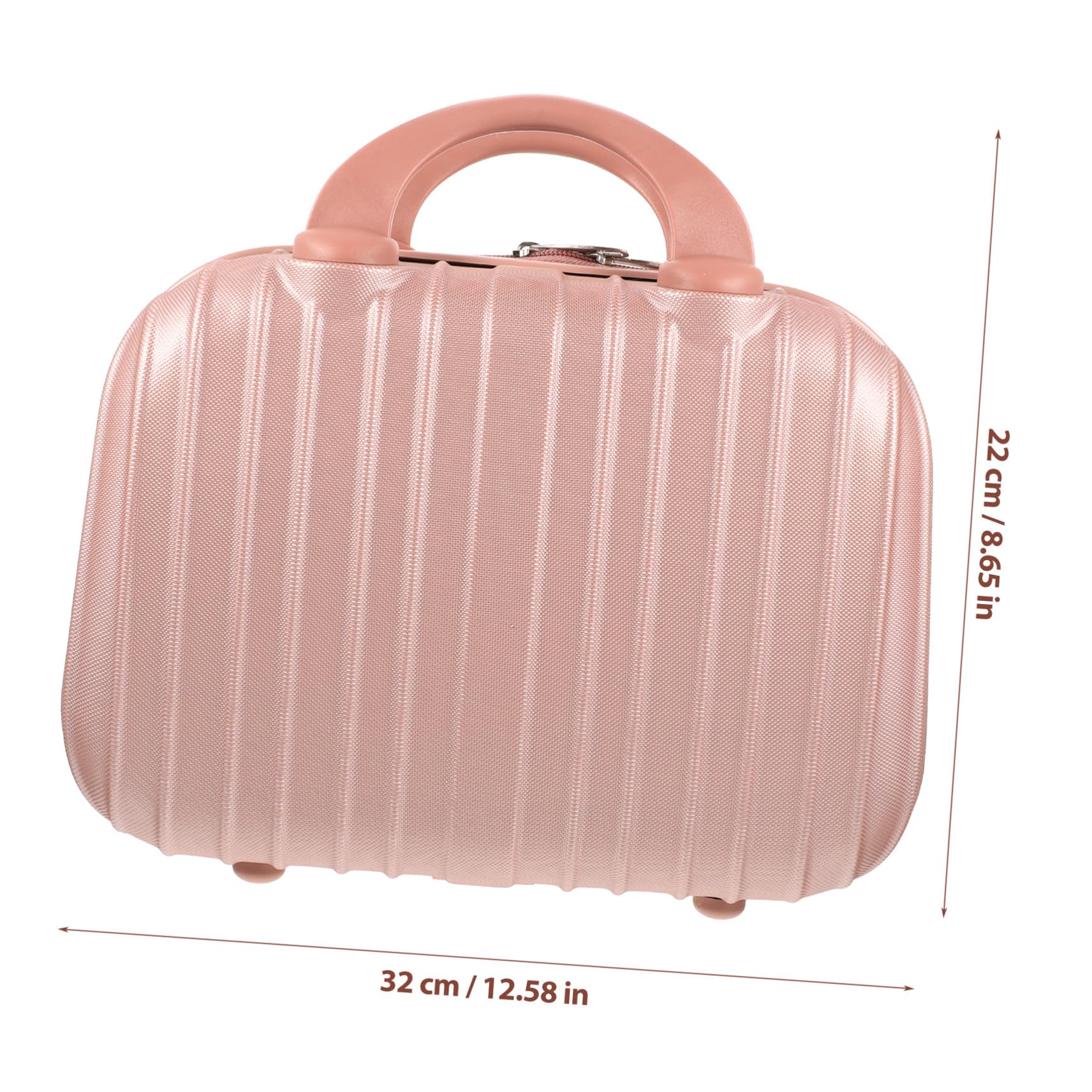 Beauty Case da Viaggio Donna Grande Capacità in ABS e Pc, Portatrucchi Multifunzione per Cosmetici Art, per Viaggi e Impiego Quotidiano