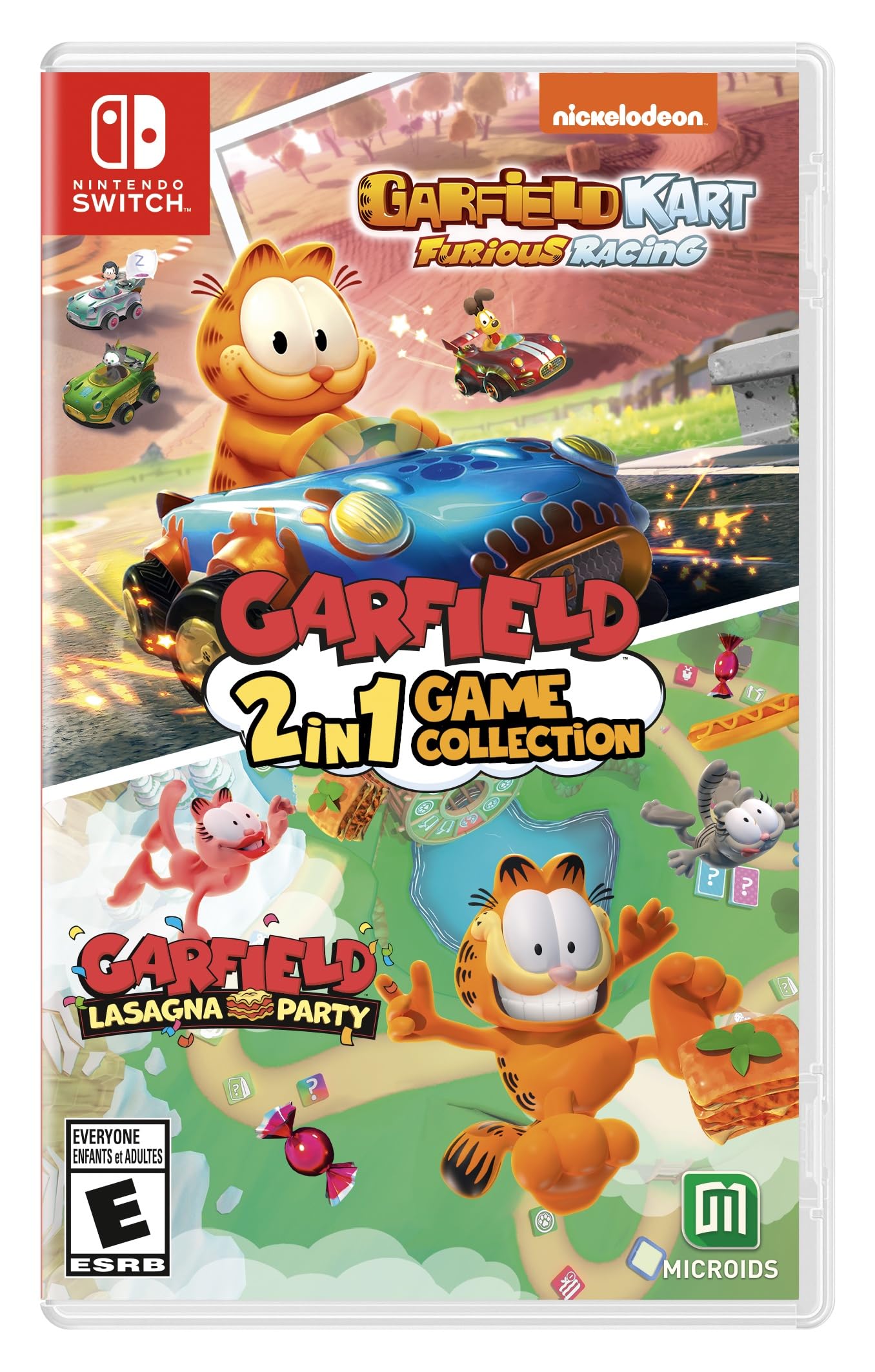 Amazon.co.jp: Garfield 2-In-1 Game Collection: Garfield Kart
