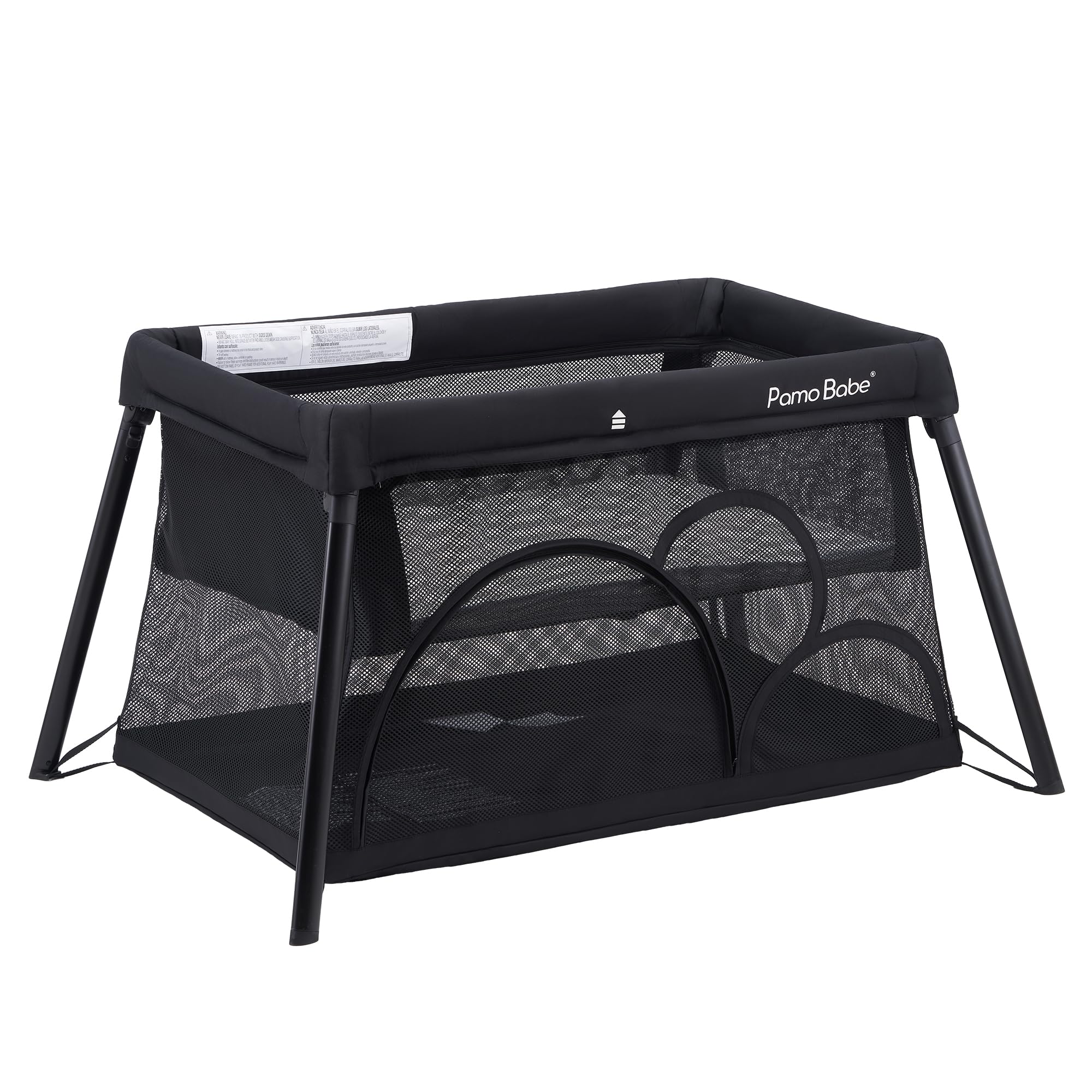 Travel Crib Lightweight Playpen Baby Playard with Bassinet Portable Mini Playard