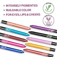 Vista 119 de wet n wild Color Icon MultiStick - Sombra de ojos en crema, maquillaje multifuncional, café oscuro (Cheat Day)