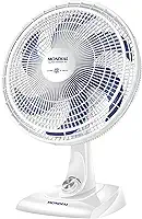 Ventilador de Mesa 40cm Super Power, Mondial, Branco/Azul, 140W, 110V - VSP-40-W