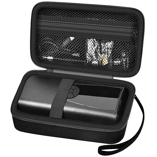PAIYULE Case Compatible with Prilotte/for ILTIDE Tire Inflator Portable Air Compressor-Upgrade Electric Air Pump, Car Tires Inflation Storage Holder, Bike Pump Organizer for Inflatable Tube(Box Only)