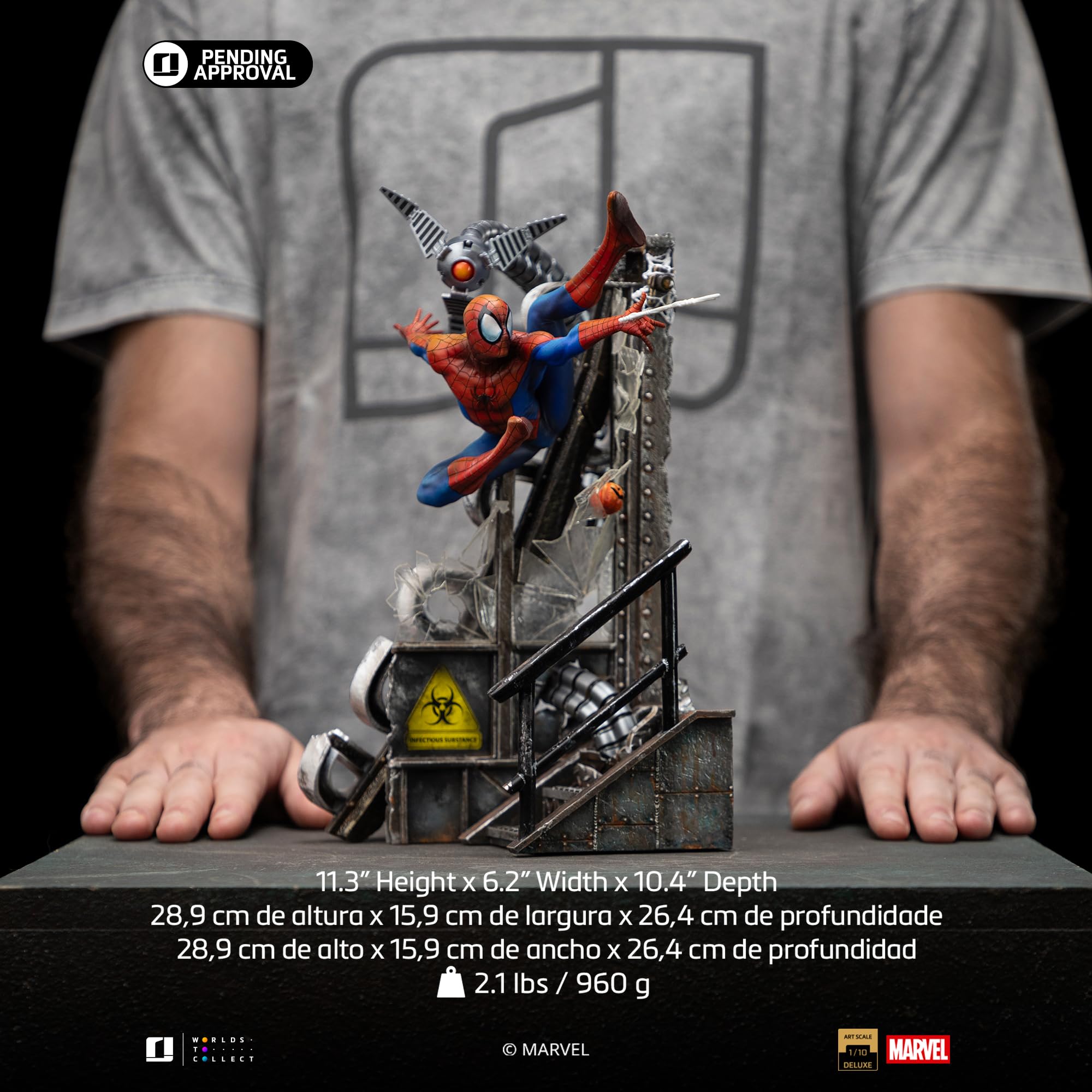 Iron Studios Estatua Art Scale 1/10 Spider-Man (Edición Especial) – Marvel Comics 28,9 cm