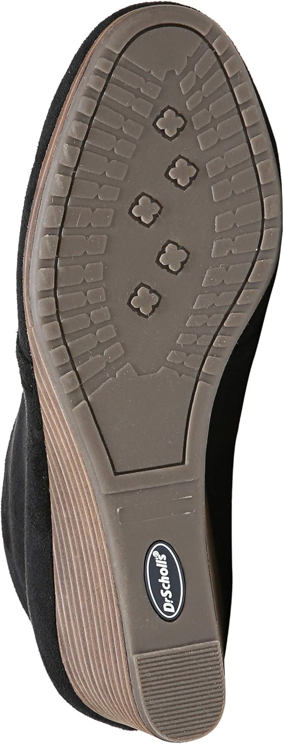 Dr. Scholl's Shoes Shoes Women's Dakota Boot 8.5 Black Microfiber Suede