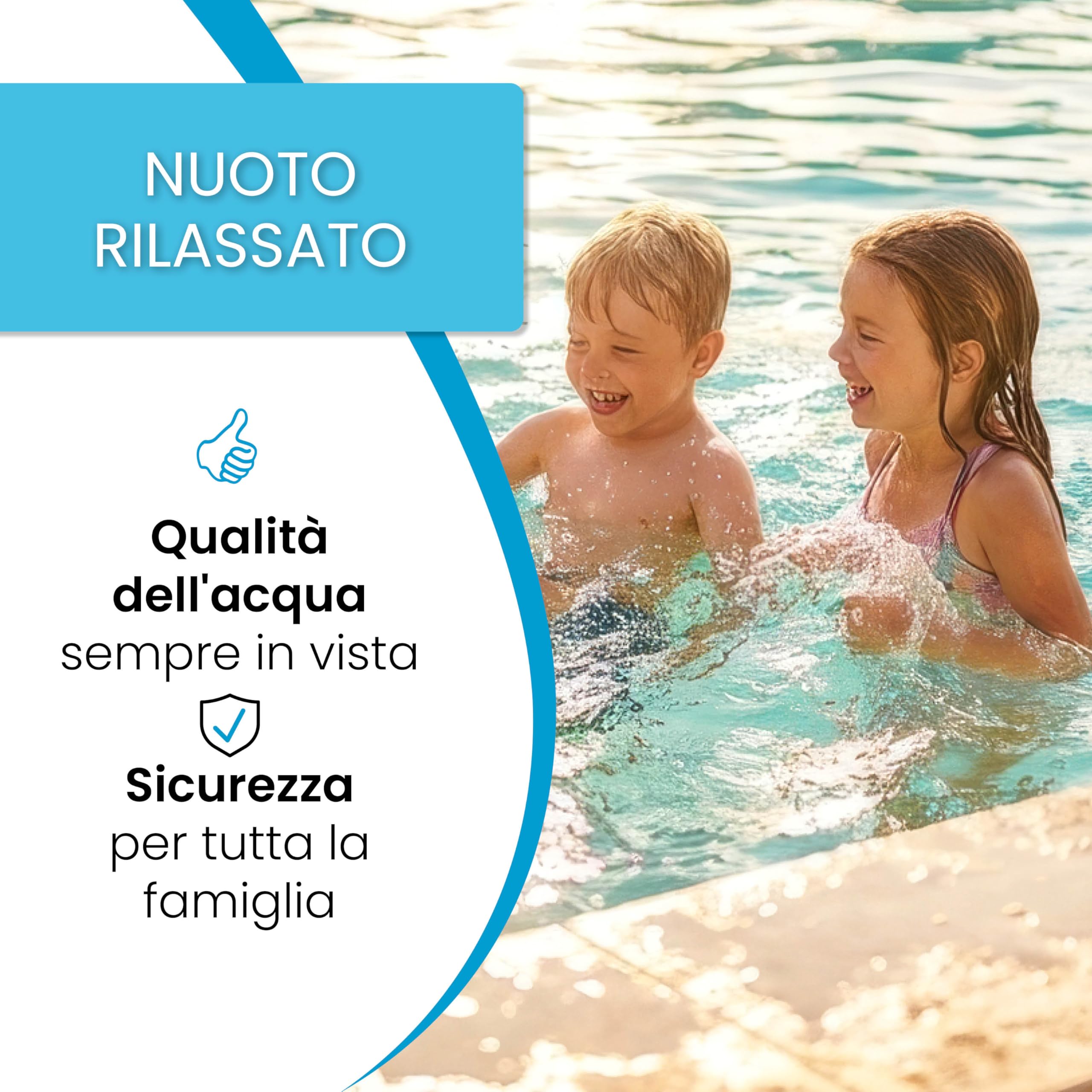 smardy 50 pastiglie fotometro CyA – misura l'acido cianurico/stabilizzatore in piscina, spa e acquario – compatibili con PoolLab, SCUBA II, BAYROL e altri tester elettronici – Made in Germany