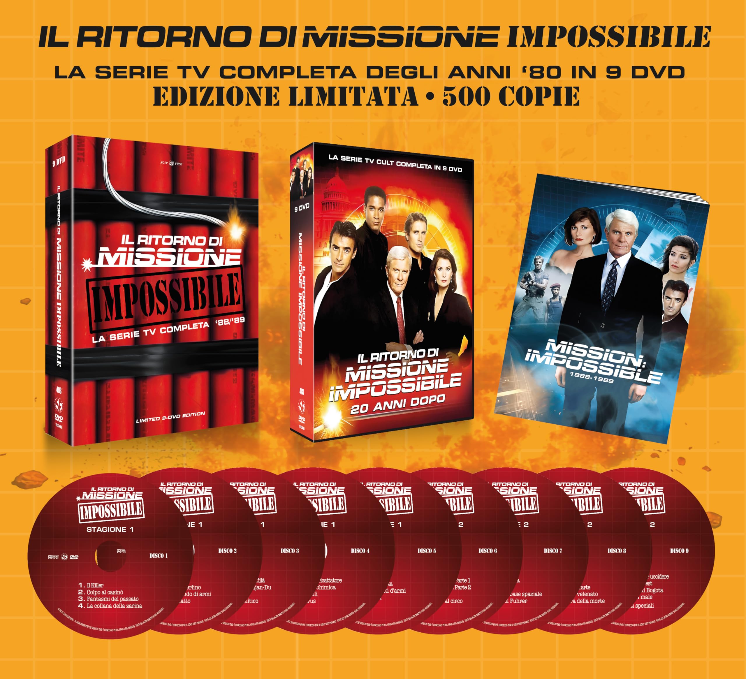 Il Ritorno Di Missione Impossibile (9 Dvd) – La Serie Tv Completa Degli Anni 80