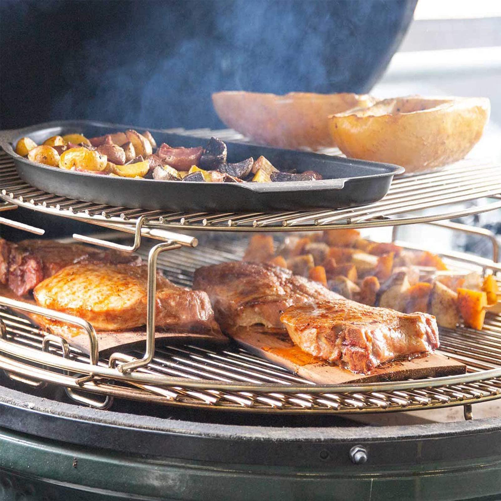 KAMaster 3 Tier 5 Piece EGGspander Replacement Kit for Large Big Green