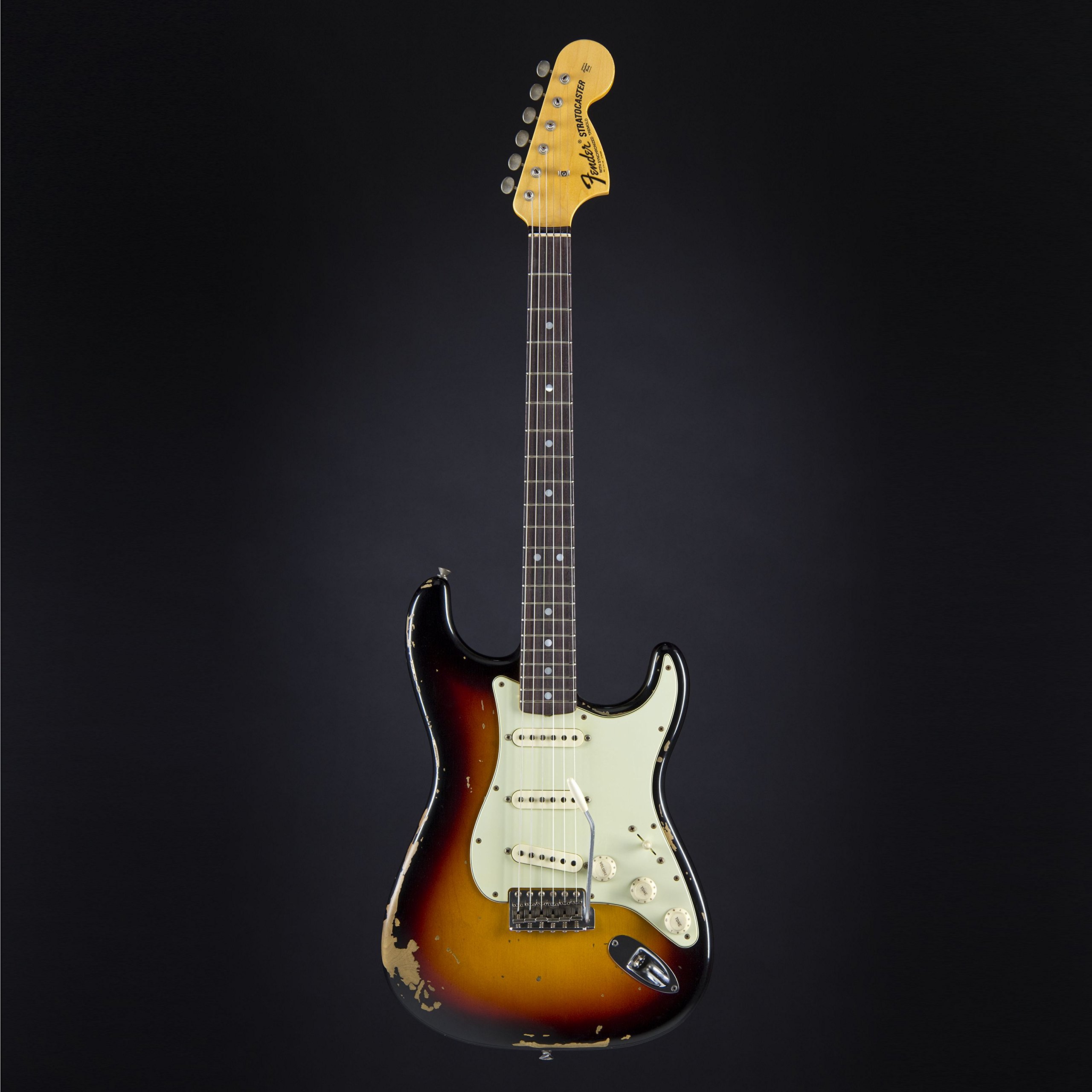 Amazon.com: Fender Custom Shop michael Landau 1968 Relic guitarra eléctrica  Stratocaster 3-color Sunburst : Instrumentos Musicales