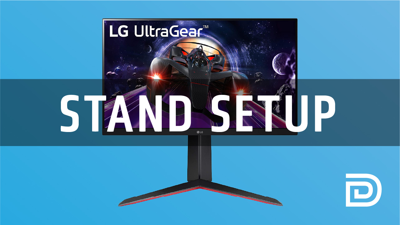 Watch LG 24GN650-B Ultragear Gaming Monitor Stand Setup on