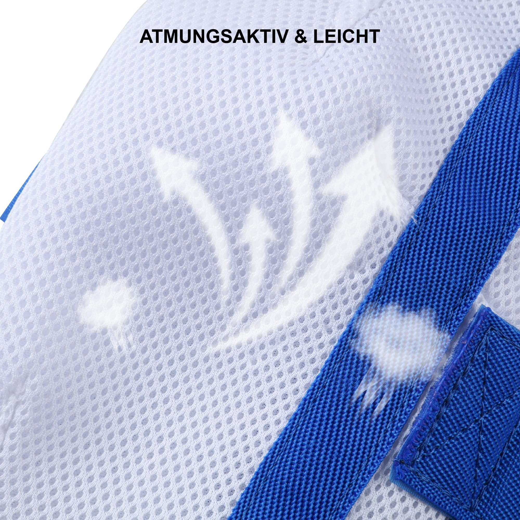 Set di 4 ghette anti-mosche per cavallo, protezione efficace contro freni e zanzare, ghette in rete traspirante, regolabili con chiusura in , per zampe anteriori e posteriori