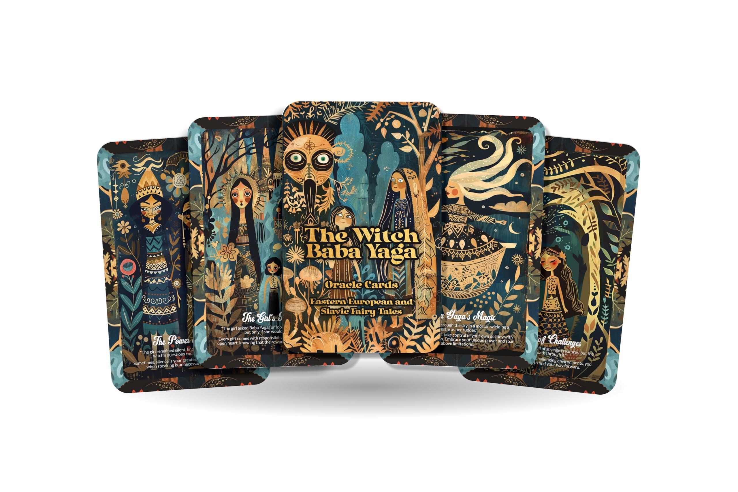 Ibiza Tarot The Witch Baba Yaga - 22 Oracle Cards - Explore Mysteries and Ancient Feminine Wisdom