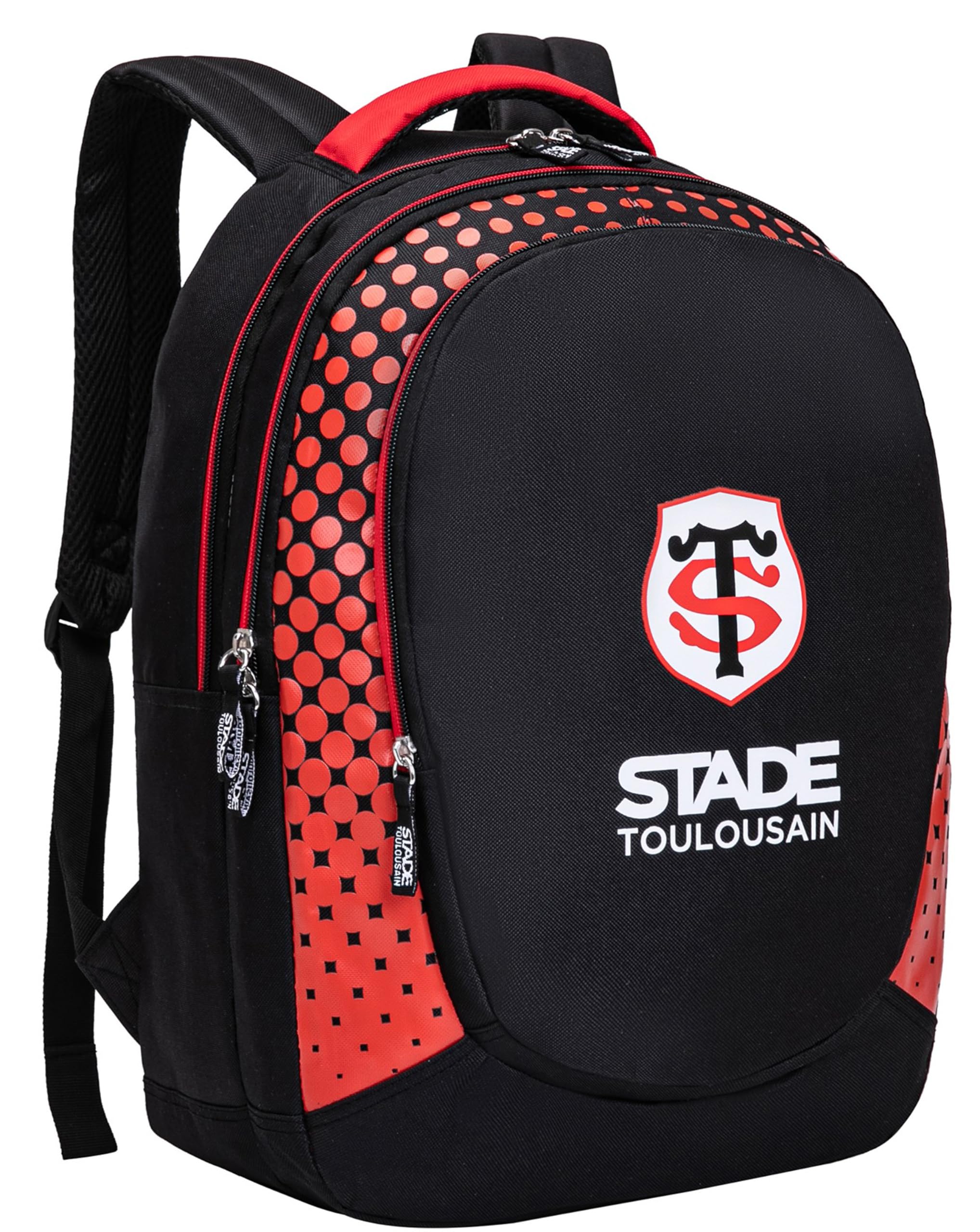 Stade Toulouse - Mochila escolar Toulouse, colección oficial de Rugby