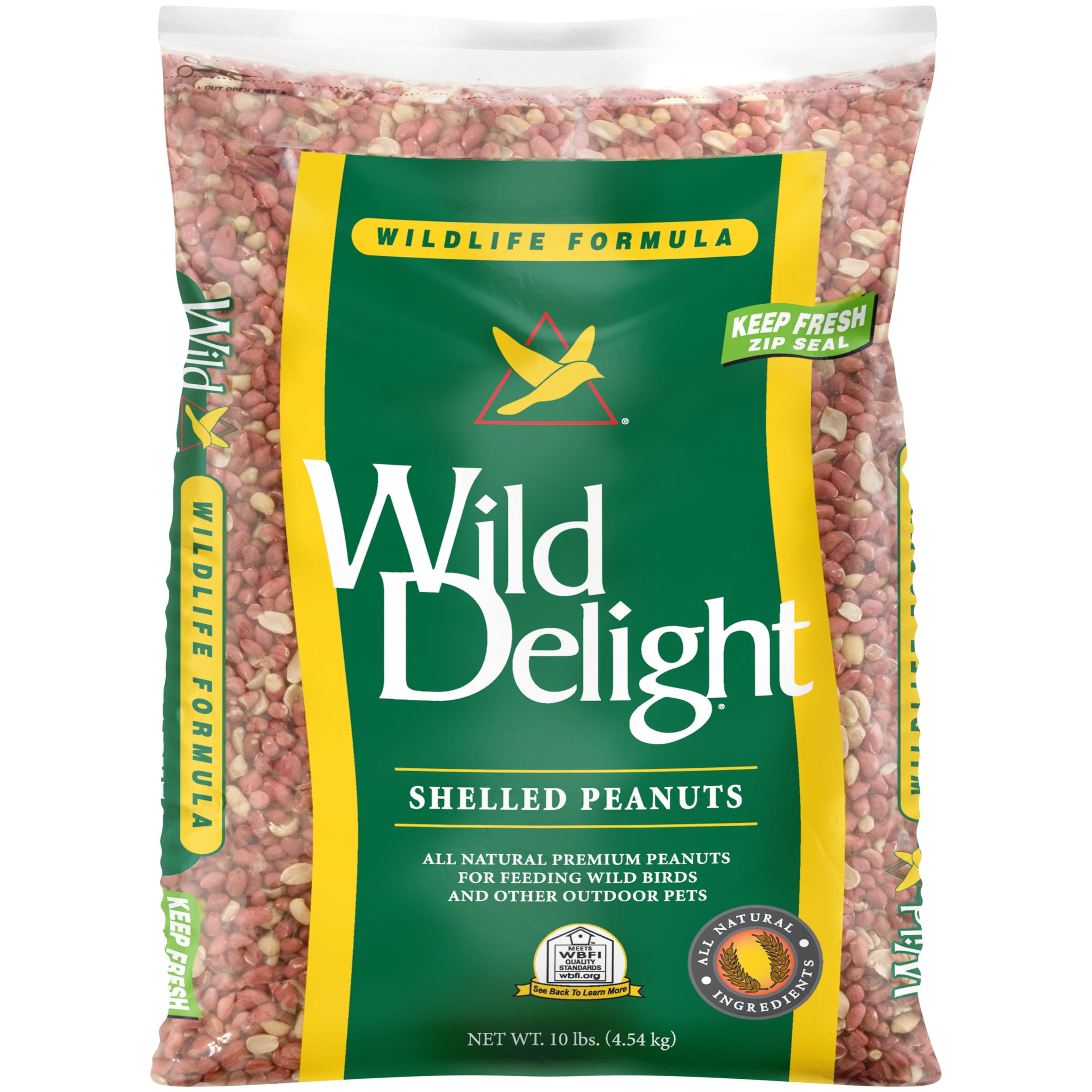 Wild Delight Shelled Peanuts, 10 lb