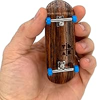 Vista 3 de Teak Tuning 34mm Diapasón Pro Completo - Totalmente Ensamblado con Componentes de Nivel Pro - Diapasón de Madera en Forma Pro (34x97mm), Ruedas