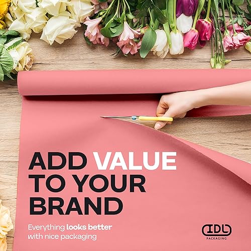 Vista 79 de Rollo de papel kraft marrón de 24 x 2160 pulgadas (180 pies), paquete de 4 – Papel de embalaje marrón hecho en Estados Unidos de 30 libras de grosor